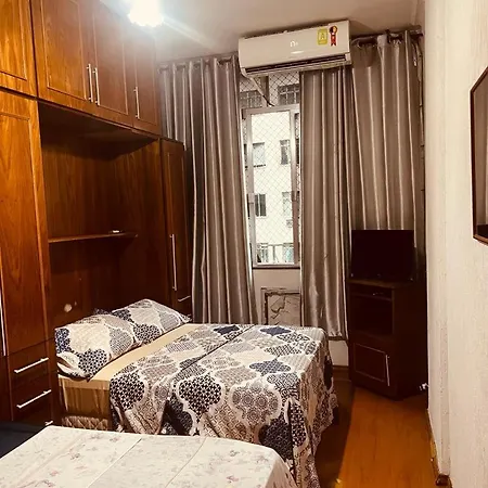 Excelente Quarto E Sala Para Ate 5 Pessoas Posto 6 Copa Rio de Janeiro Exterior photo